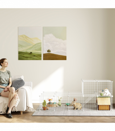 Pet Playpen DIY for Rabbit Chinchilla Hedgehog Guinea Pig