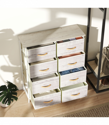 Wood Storage Chest of Drawers