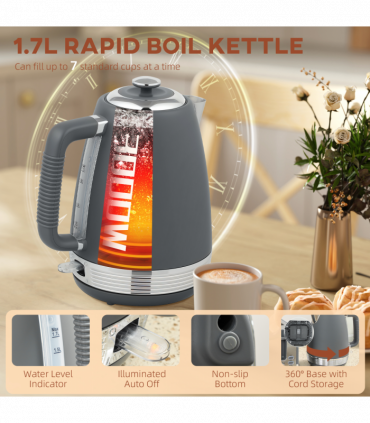 Kettle and Toaster Set