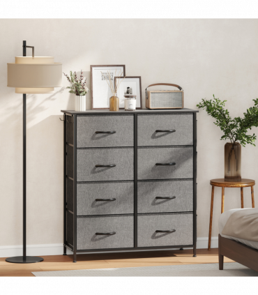 Wood Storage Chest of Drawers