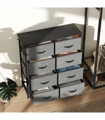 Wood Storage Chest of Drawers