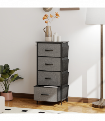 Wood Storage Chest of Drawers