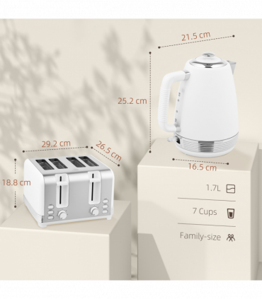 Kettle and Toaster Set