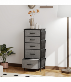 Wood Storage Chest of Drawers