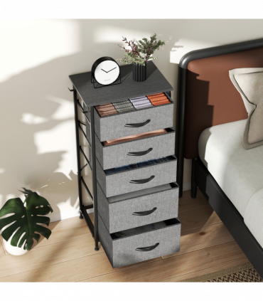 Wood Storage Chest of Drawers