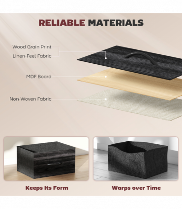 Wood Storage Chest of Drawers