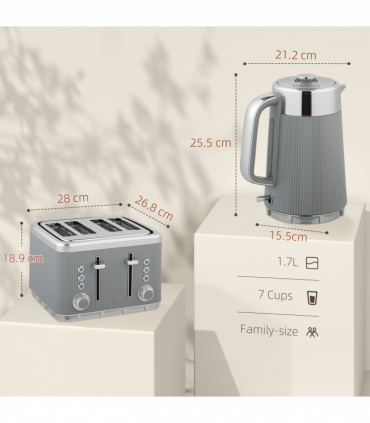 Kettle and Toaster Set