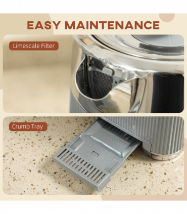 Kettle and Toaster Set