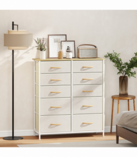 Wood Storage Chest of Drawers