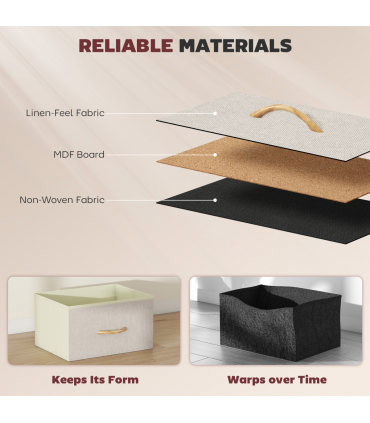 Wood Storage Chest of Drawers