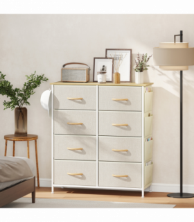 Wood Storage Chest of Drawers