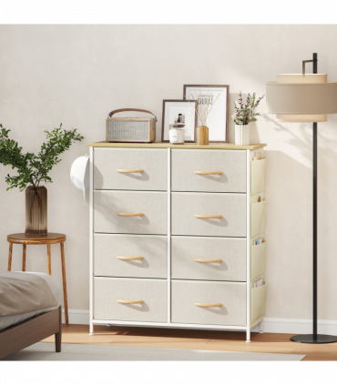 Wood Storage Chest of Drawers