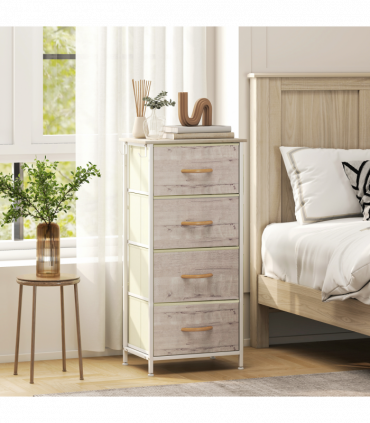 Wood Storage Chest of Drawers
