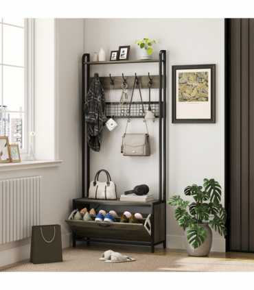 Hall Tree/Entryway Bench