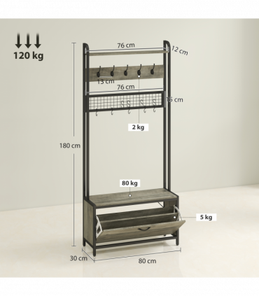 Hall Tree/Entryway Bench