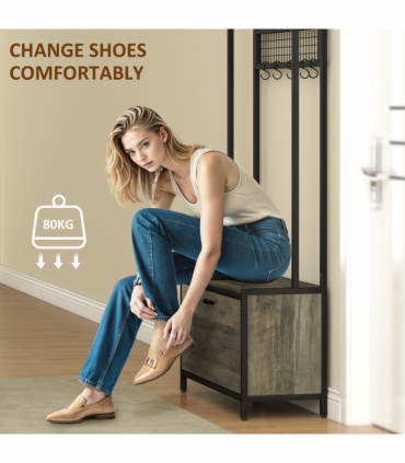 Hall Tree/Entryway Bench