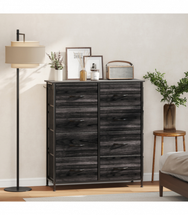 Wood Storage Chest of Drawers