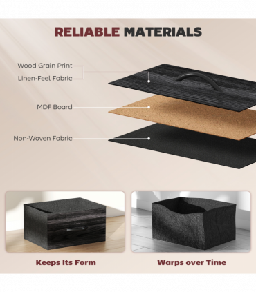 Wood Storage Chest of Drawers