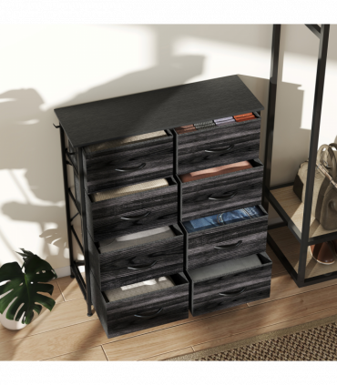 Wood Storage Chest of Drawers