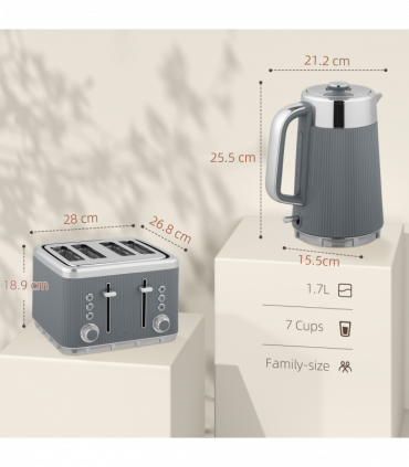 Kettle and Toaster Set