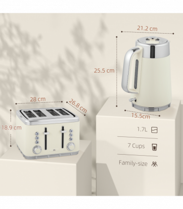 Kettle and Toaster Set