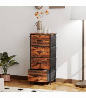 Wood Storage Chest of Drawers