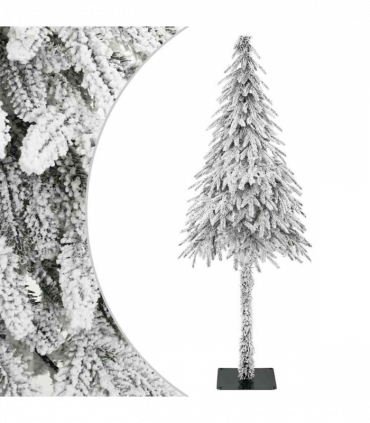 vidaXL Artificial Christmas Tree White 86 x 86 x 210 cm