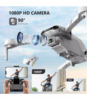 4DRC F10 Foldable Drone with Camera WIFI FPV for Adults,1080P HD FPV Live Video RC Quadcopter,Logistics is randomly sent by UPS/USPS/EVRI/ROYAL MAIL