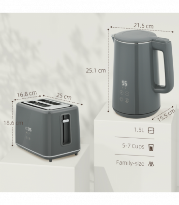 Kettle and Toaster Set