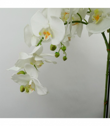 150cm Giant White Orchid Plant Artificial 189 flowers REAL TOUCH