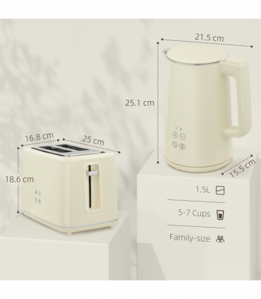 Kettle and Toaster Set