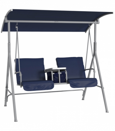 2 seats Outdoor Patio Swing Chair ( Amazon Shipping)（ Prohibited by WalMart ）