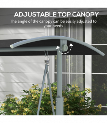 2 seats Outdoor Patio Swing Chair ( Amazon Shipping)（ Prohibited by WalMart ）