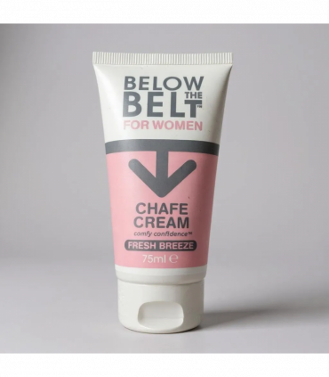Below The Belt Women's Anti Chaffing Cream, Fresh Breeze Scent 75ml