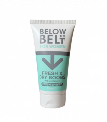 Below The Belt Fresh and Dry Boobs, Fresh Breeze Scent 75ml