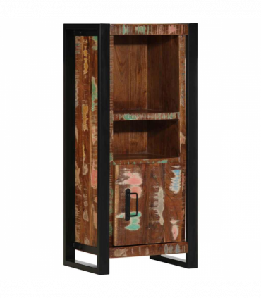 vidaXL Bathroom Furniture Set 4 pcs Multicolour Solid Reclaimed Wood