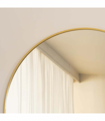 Akiko- Full Length Gold Metal Arched Mirror - 200cm x 120cm