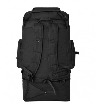 Army-Style Backpack XXL 100 L Black