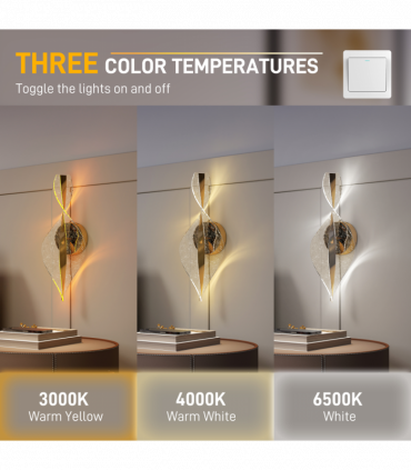 LED Outdoor Wall Lighting Modern Waterproof IP65 Outside Wall Sconce for House