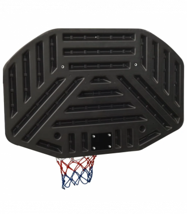 Basketball Backboard Black 109x71x3 cm Polyethene