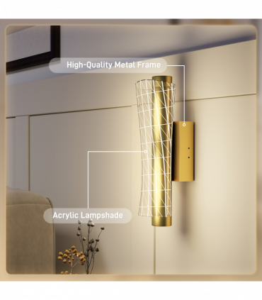 LED Outdoor Wall Lighting Modern Waterproof IP65 Outside Wall Sconce for House