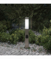 vidaXL Bollard Light with Outlet 50 cm Stainless Steel IP44