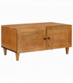 vidaXL Coffee Table Light brown 80 x 50 x 40 cm Solid mango wood