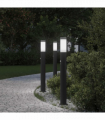 vidaXL Bollard Lights with Sensor 3pcs 80 cm Stainless Steel IP44