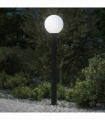 vidaXL Bollard Light 120 cm Black IP44