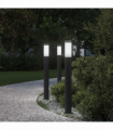 vidaXL Bollard Lights 3pcs 80 cm Stainless Steel IP44