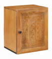 vidaXL Bathroom Cabinet Wall-mounted Light brown 38 x 33.5 x 160 cm