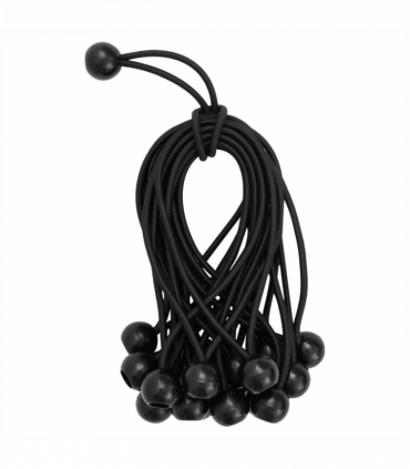 vidaXL Bungee Cords with Balls 25 pcs 21 x 0.5 cm
