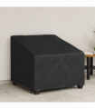 vidaXL Garden Chair Cover Black 90 x 90 x 50 / 75 cm 420D fabric