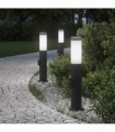 vidaXL Bollard Lights with Outlet 3pcs 50 cm Stainless Steel IP44
